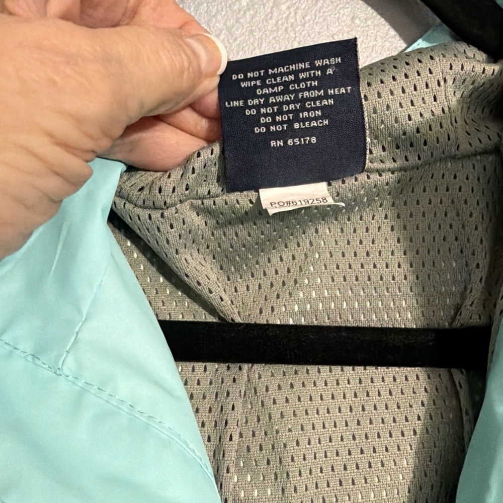 Charles River Women's New Englander Rain Jacket  Size M  Blue - Picture 6 of 11